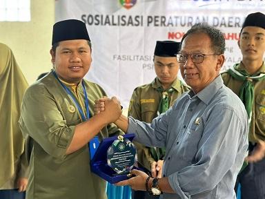 Ketua DPRD Lampung Sosperda di SMA Muhammadiyah Lamteng